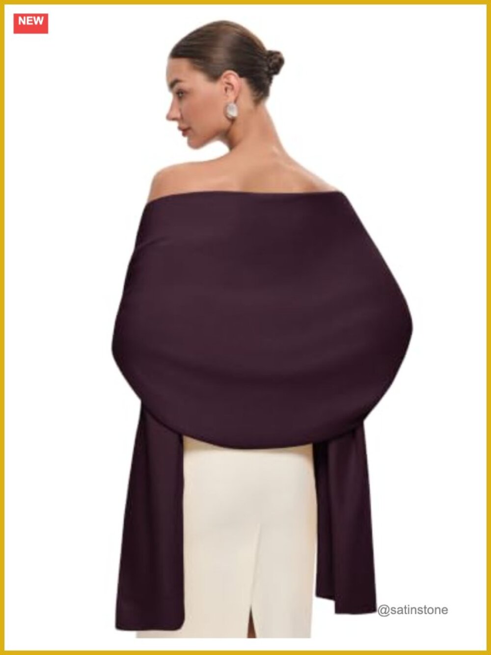 Women's Pashmina Shawl Wrap Extra Long Winter Wedding Bridal Evening Scarf